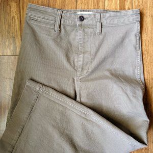 Madewell Emmett Wide Leg High-Waist Pants